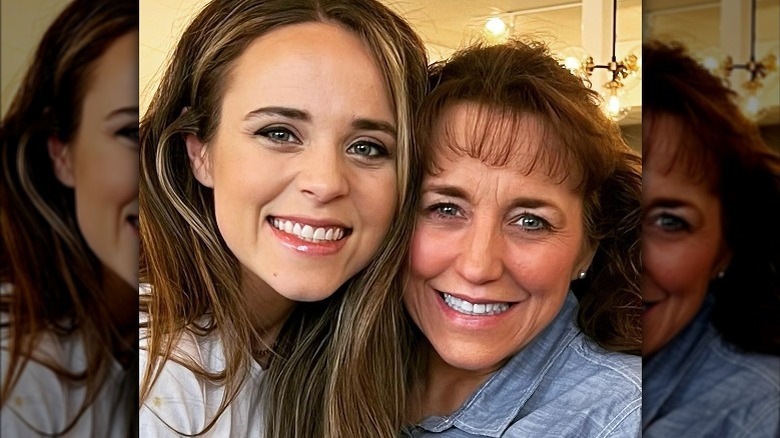 Jinger Duggar with her mom