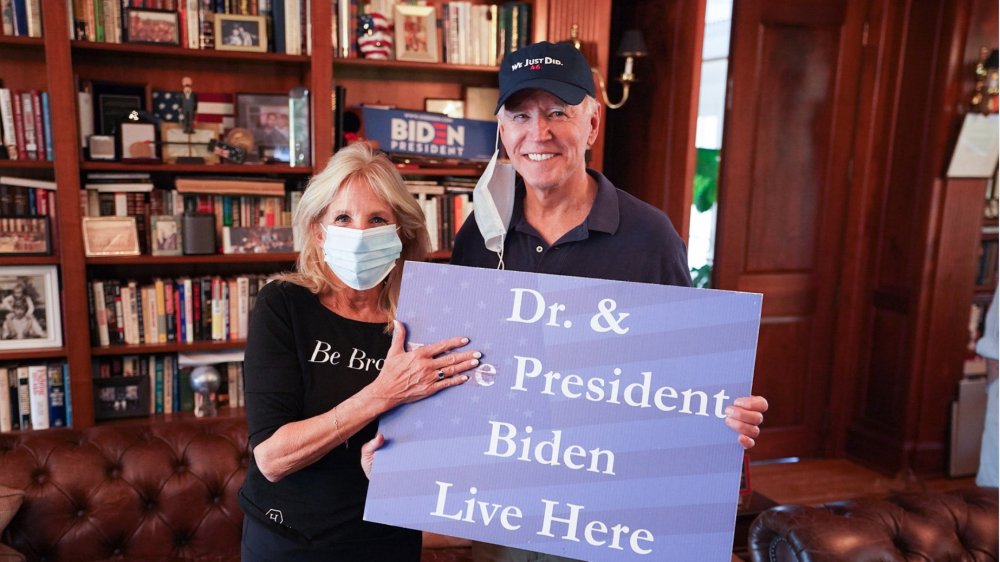 Dr Jill and President-elect Biden