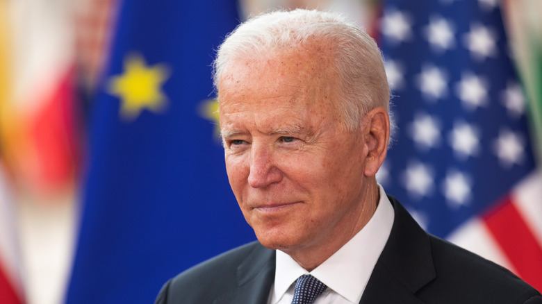 Joe Biden speaking at an event