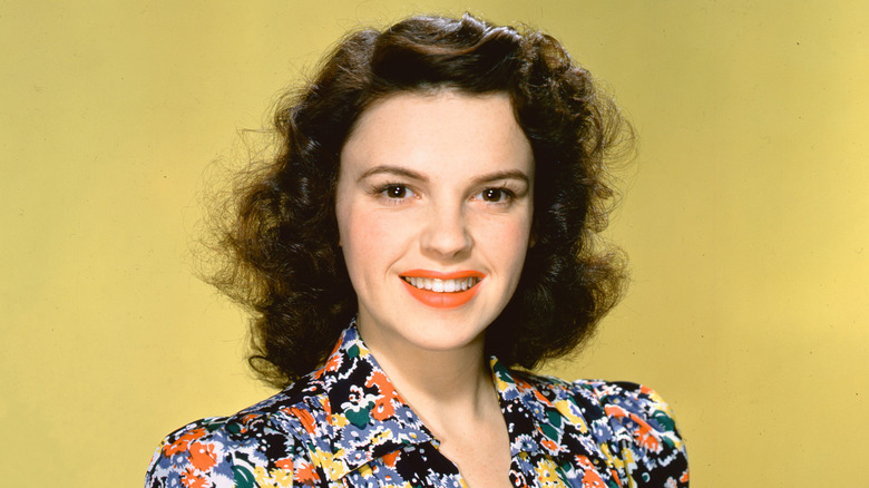 Judy Garland smiling