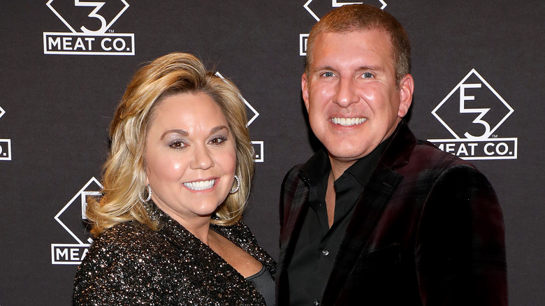 Julie and Todd Chrisley smiling