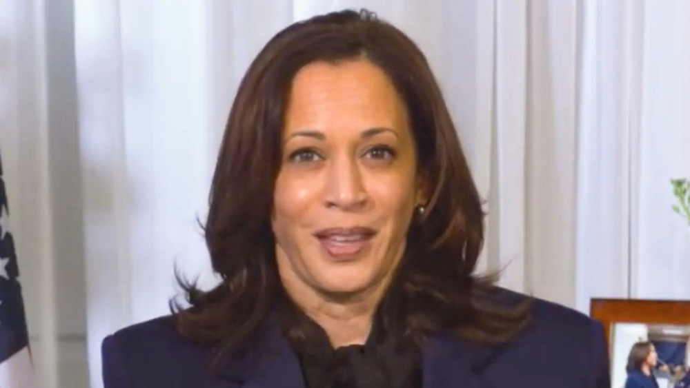 Kamala Harris smiling