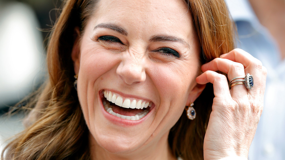Kate Middleton Wears Princess Diana's Earrings That Match Engagement Ring