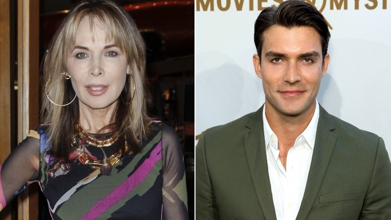 Lauren Koslow and Peter Porte at separate events.