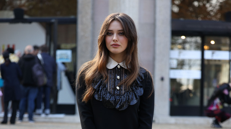 Katherine Langford at fashion week