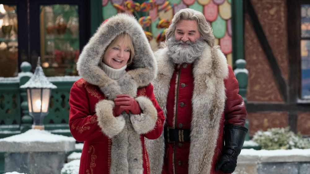 Goldie Hawn and Kurt Russell in The Christmas Chronicles 2