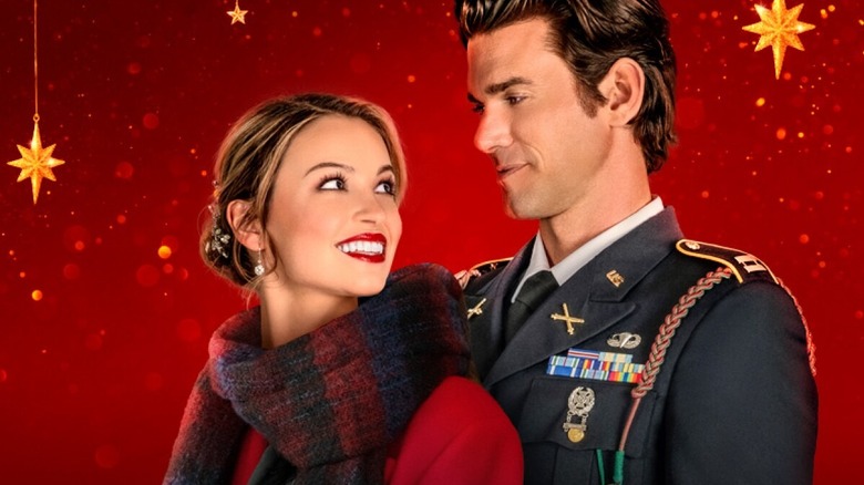 Kayla Wallace and Kevin McGarry on the poster for 'My Grown-Up Christmas List'