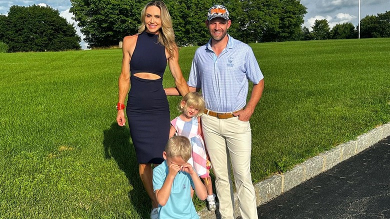 Lara, Eric, Eric Jr., and Dorothy Trump pose for photo