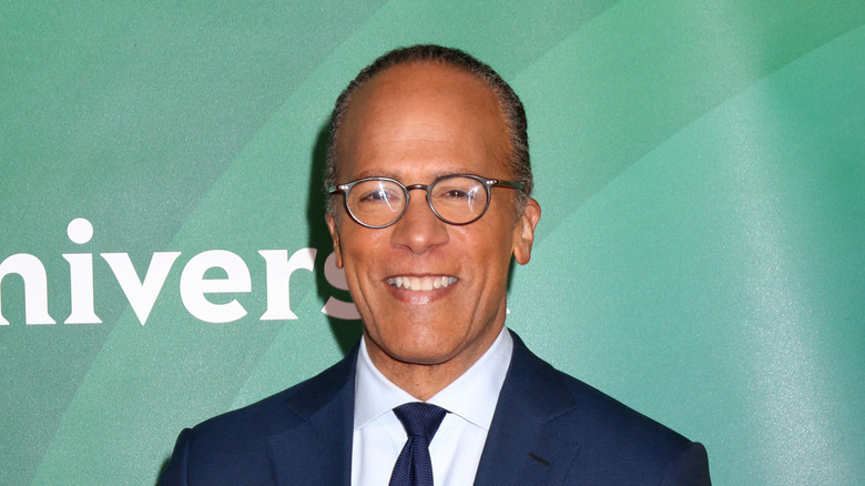 Lester Holt smiling 