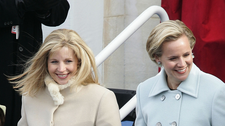 Liz and Mary Cheney in 2005