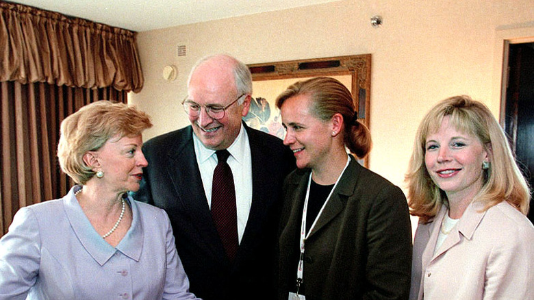 The Cheney family in the early 2000s