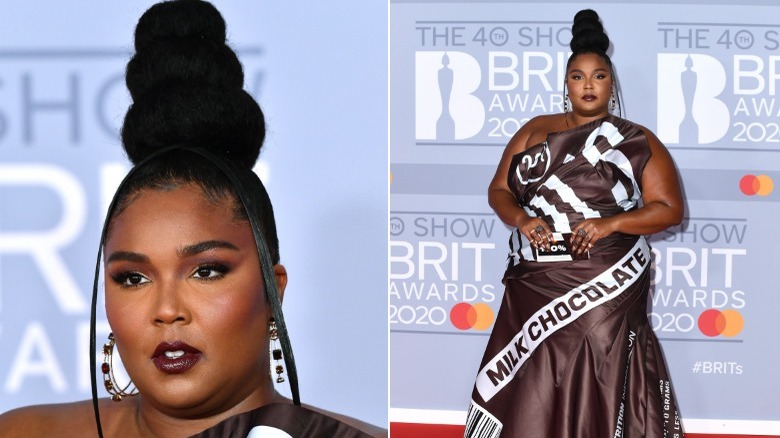 Why Lizzo's Chocolate Bar Brit Awards Outfit Still Has People Talking