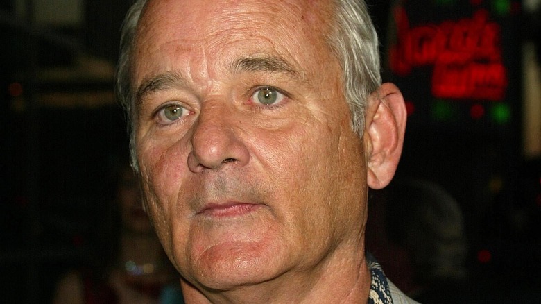 Bill Murray at premiere for The Lost City 