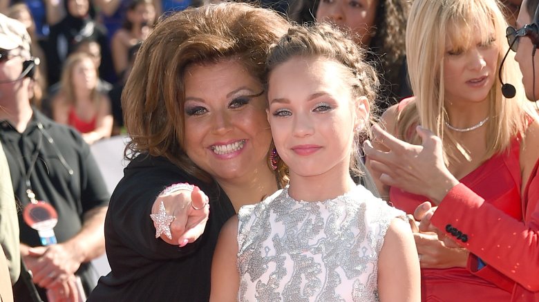 Abby Lee Miller and Maddie Ziegler from Dance Moms