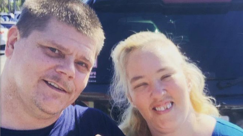 Mama June and Geno Doak smiling