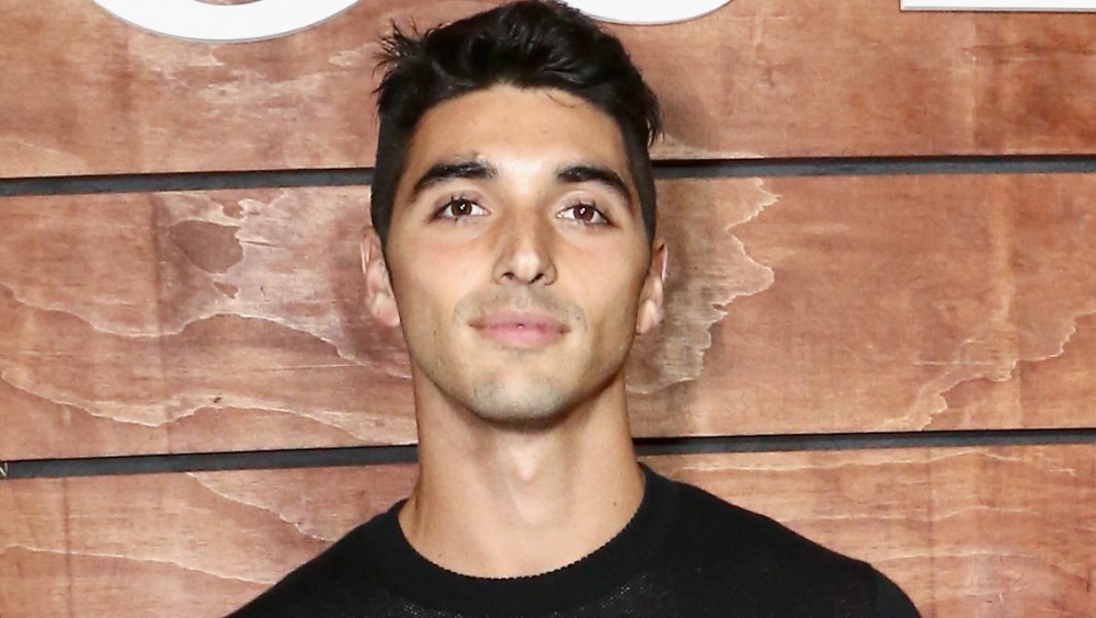 Taylor Zakhar Perez, aka Marco from The Kissing Booth 2, at a Guess event in 2018