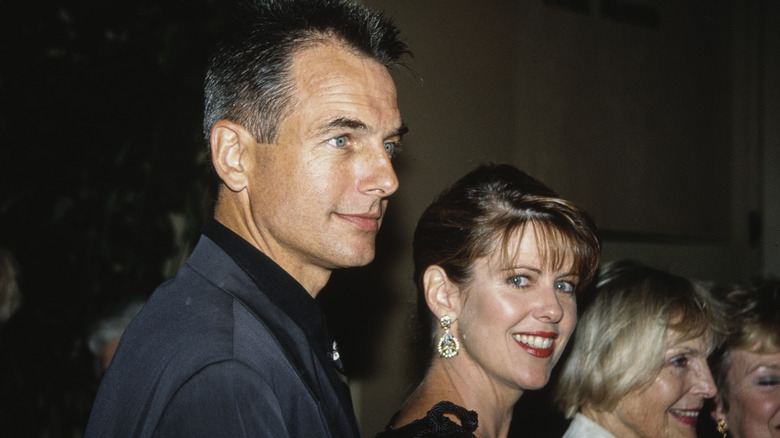 Mark Harmon and Pam Dawber in NYC 1993