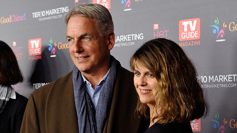 Mark Harmon and Pam Dawber at the 2011 TV Guide Hot List party