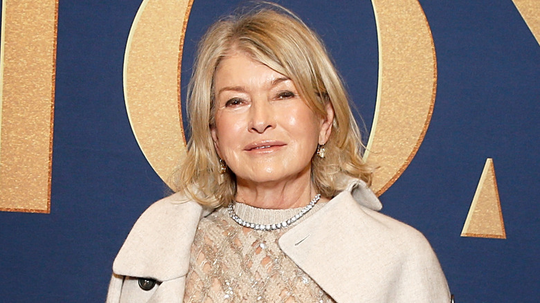 Martha Stewart posing for the camera at an event