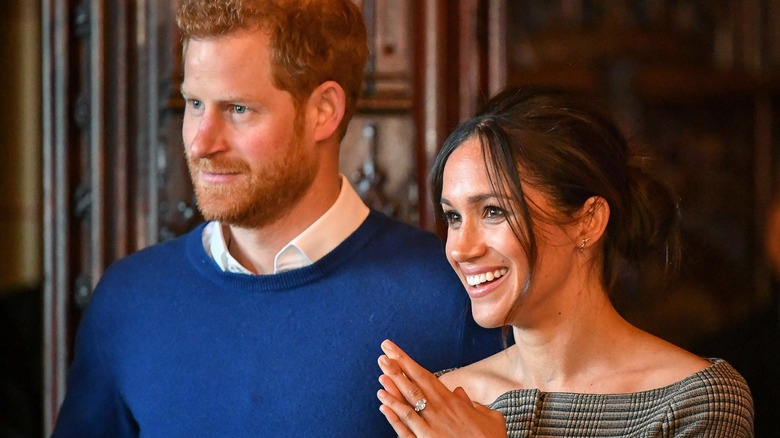 Meghan and Harry attend an event