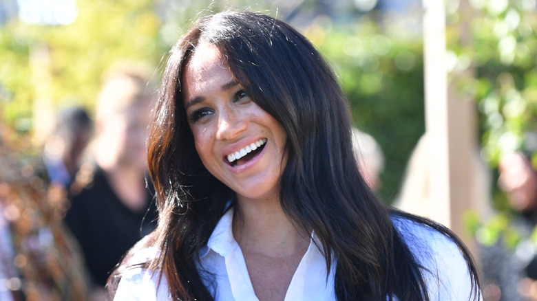 Meghan Markle laughing