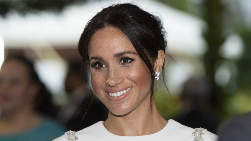 Meghan Markle smiling