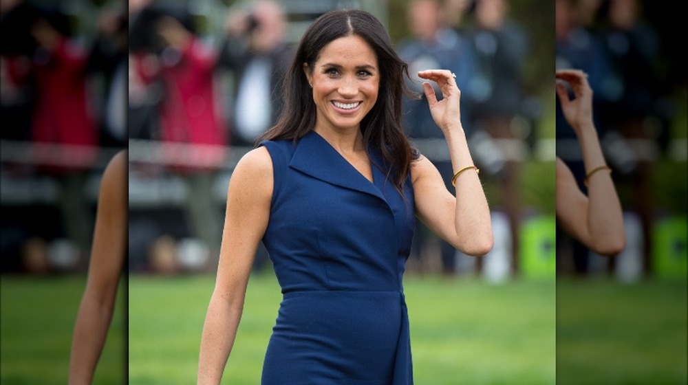 Meghan Markle walking