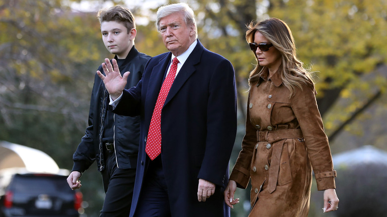 Why Melania Trump Once Contacted Secret Service Over A Tweet About Son ...