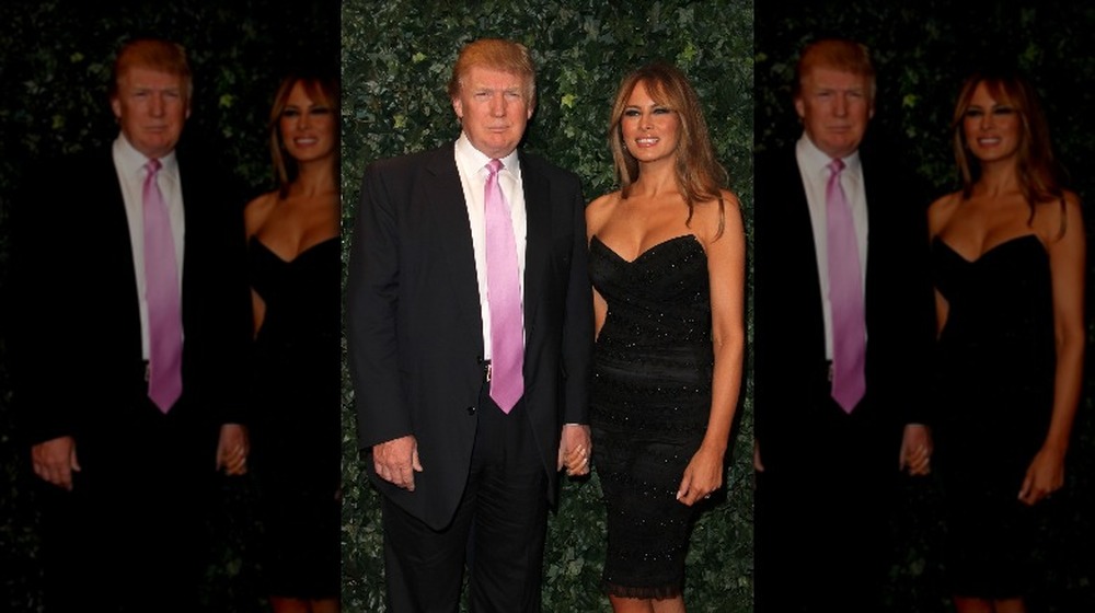 Melania and Donald Trump at a formal event