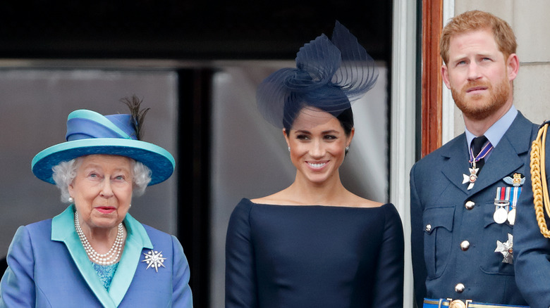 Meghan Markle Queen Elizabeth Harry