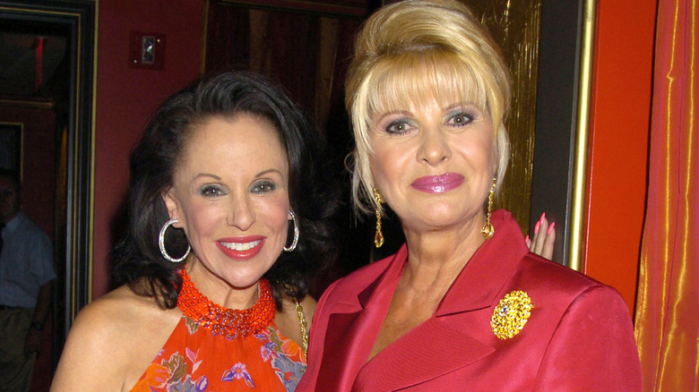 Nikki Haskell and Ivana Trump