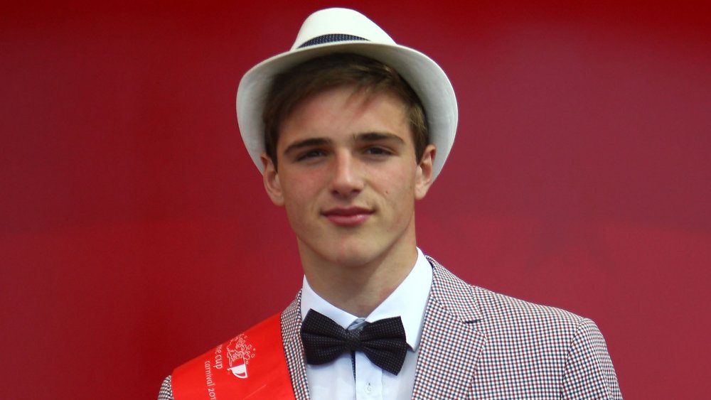 Jacob Elordi at a fashion event in 2012