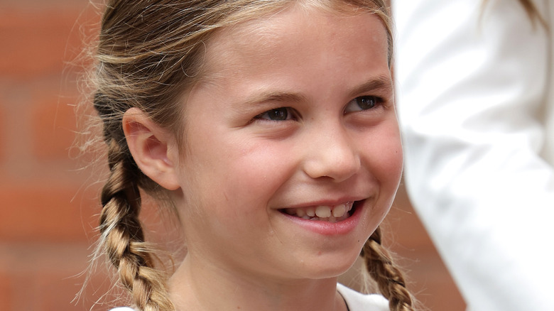 Princess Charlotte smiling