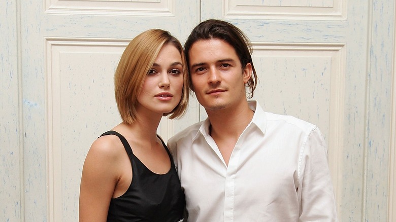 Keira Knightley and Orlando Bloom