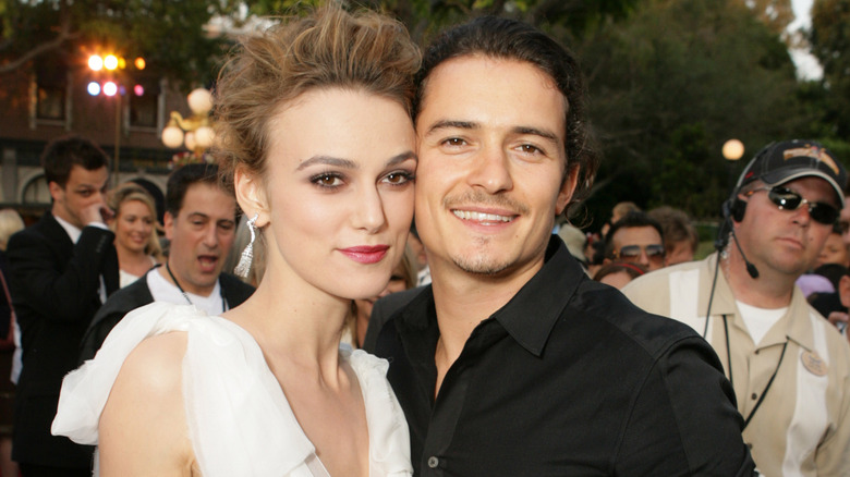 Keira Knightley and Orlando Bloom