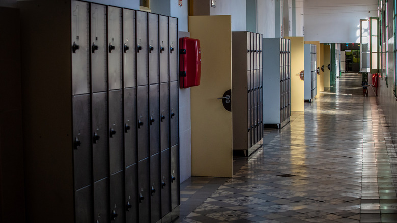 school hallway