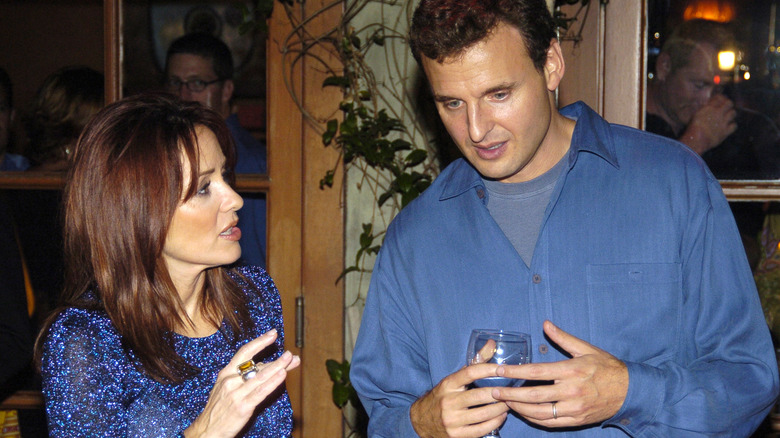 Patricia Heaton and Phil Rosenthal talking