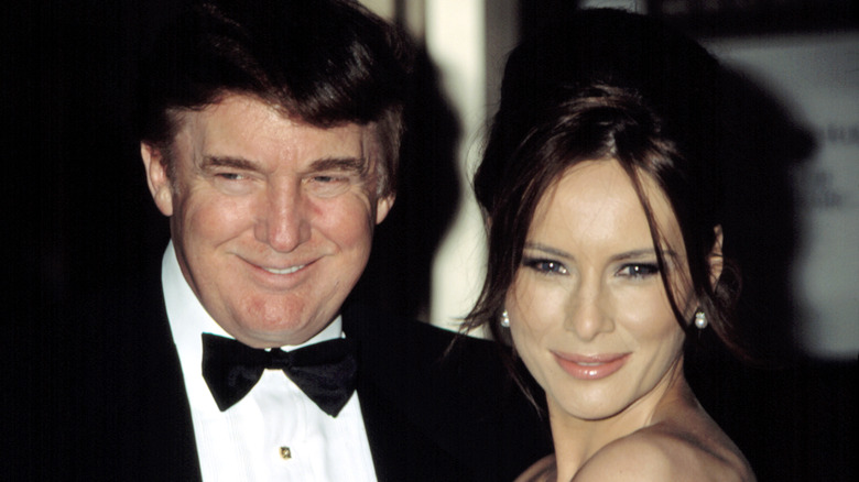 Donald Trump and Melania Trump (née Knauss)