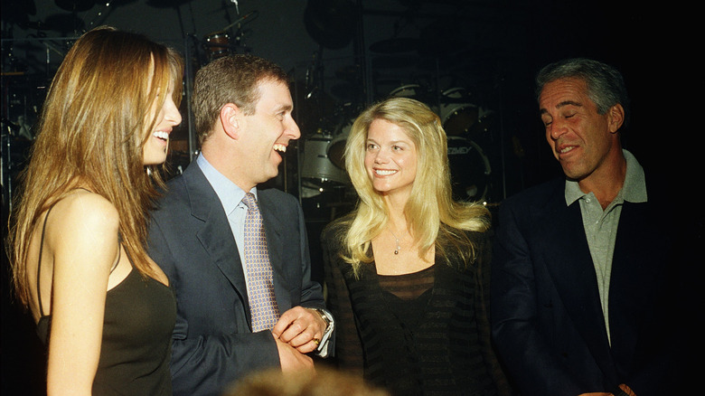 Melania Trump, Prince Andrew, Gwendolyn Beck, and Jeffrey Epstein