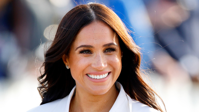 Meghan Markle smiling