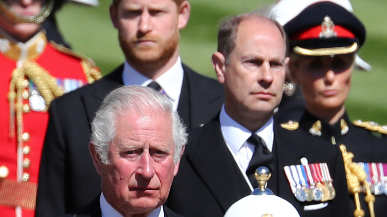 Prince Charles, Prince Edward, Prince Harry 