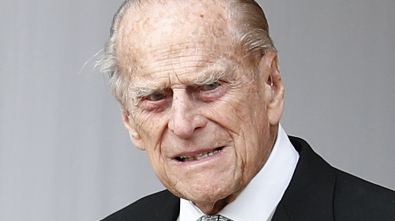 Prince Philip close up