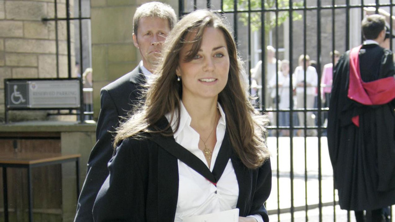 Kate Middleton at Prince Williams graduation 