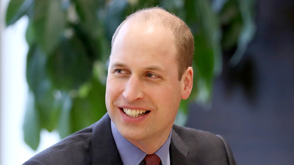 The Duke of Cambridge smiling