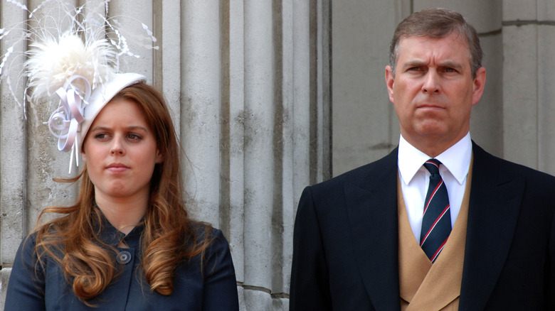 Princess Beatrice and Prince Andrew