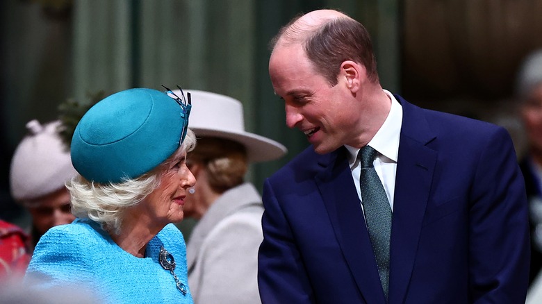 Queen Camilla and Prince William at Commonwealth Day service