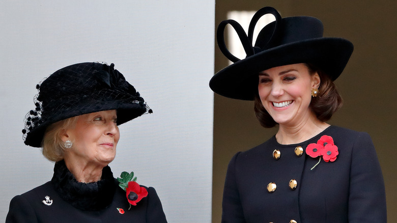 Princess Alexandra and Kate Middleton