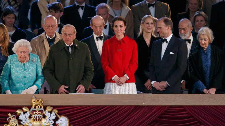 Queen Elizabeth and Princess Alexandra