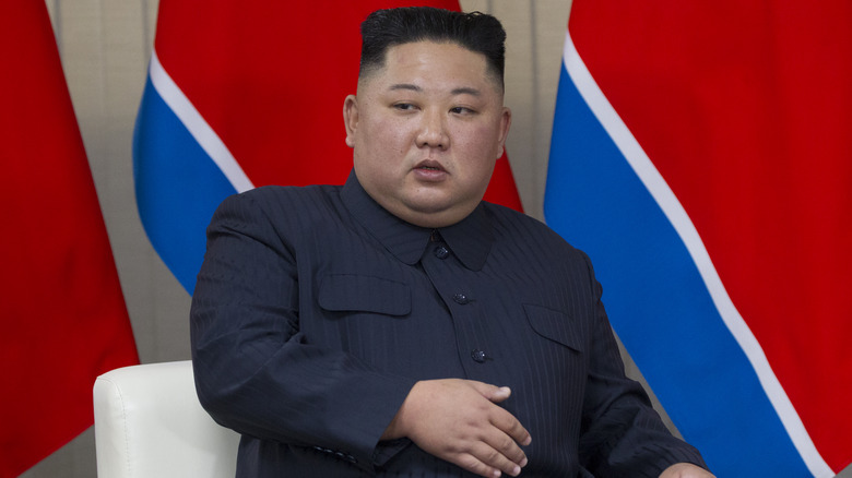 the North Korean leader Kim Jong Un