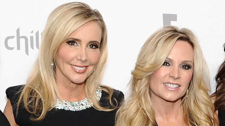 Shannon Beador and Tamra Judge in New York City